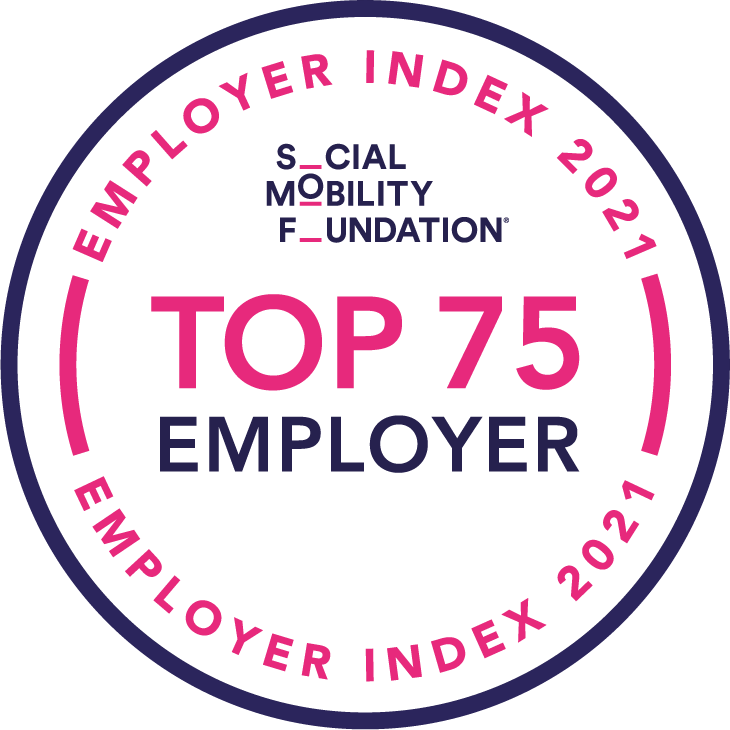 Employer index 2021, Social Mobility Foundation Top 75 Employer