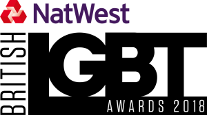 Natwest British LGBT awards 2018 logo