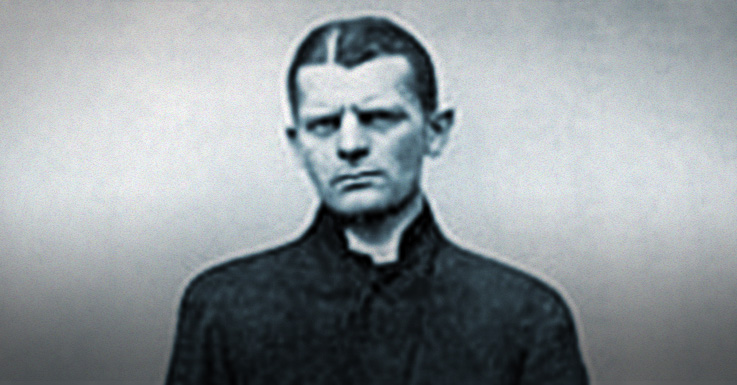 Black and white image of German spy Carl Lody