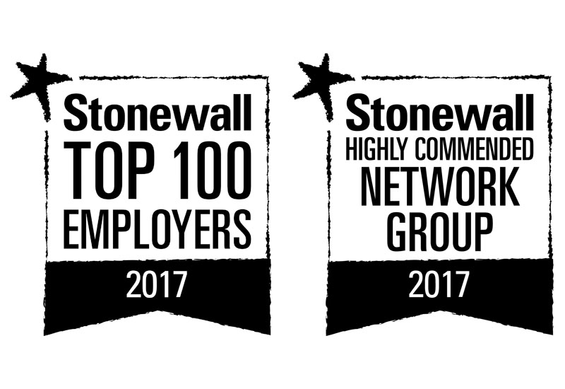 Stonewall Award Logos 2017