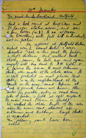 Scan of report of visit by Eddie Chapman and MI5 officers to the De Havilland factory